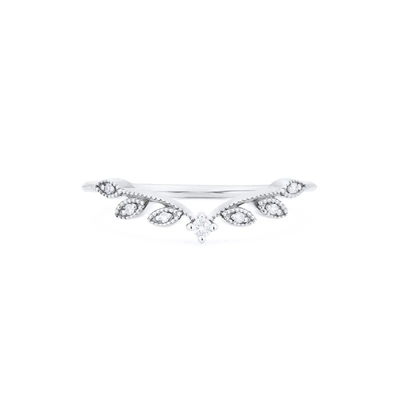 Diamond Wedding Unique Engagement Rings 14K Yellow Gold Jewelry
