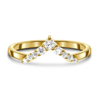 Celebrity Diamond Engagement Rings For Women , 14K Rose Real Diamond Jewellery