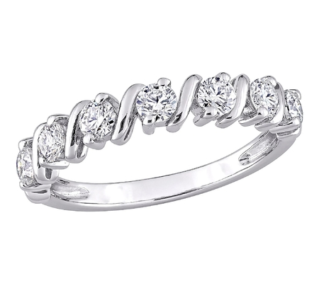 7Pcs 3mm Round Brilliant Cut Real Genuine Diamond Moissanite Engagement Ring White