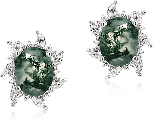 925 Sterling Silver Marquise Shape Jade Aventurine Open Leaf Rings Olive Leaf Rings Handmade Jewelry Unique Gifts for Wo