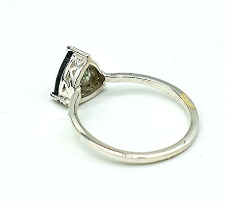Genuine Moss Agate Gemstone Ring, Green Moss Agate Ring, Beautiful Ring, Moss Agate Ring