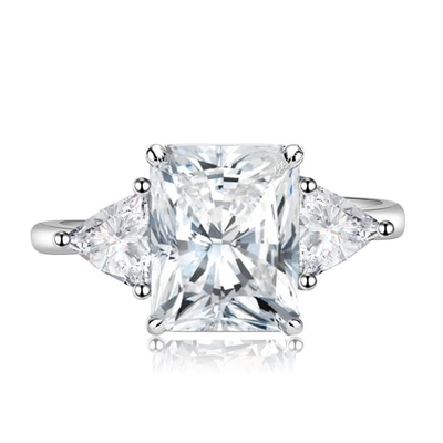 Aquamarine Ring 1/15 ct tw Diamonds Sterling Silver For Women