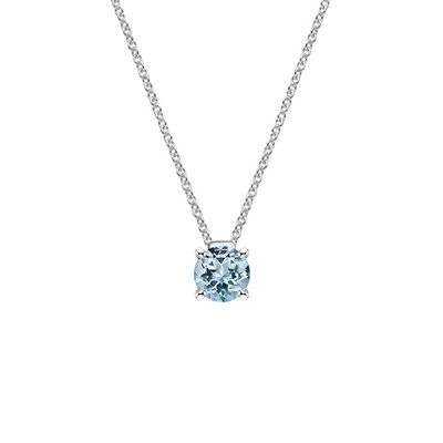The Elegant Simplicity Of This Interwoven Aquamarine Necklace