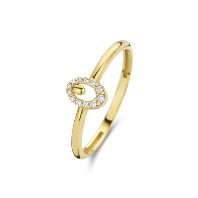 Aimee Diamond Engagement Ring With 0.75 Carat Oval Diamond