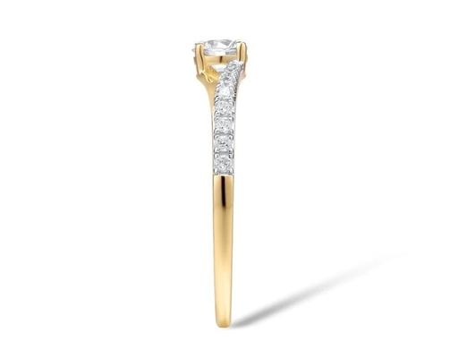 9K Gold Engagement Ring/Women's Ring Adele - Pre-Order