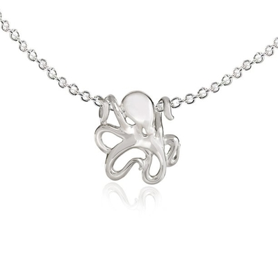925 Sterling Silver Gold Plated Enameled Cubic Zirconia Cz Seahorse 18 Inch Chain Necklace Pendant Charm Sea Life