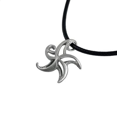 Starfish Necklace Pendant- Beach Theme Gift for Women Sea Star Necklace Gifts for Beach Lovers
