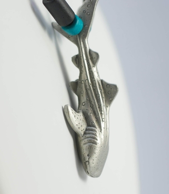 Whale Shark Sea Life Pewter Pendant Necklace Sea Life Jewelry for Ocean Lovers