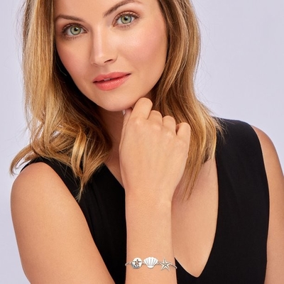 Ross-Simons Sea Life Sterling Silver Bolo Bracelet For Women Gifts