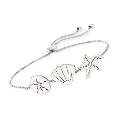 Ross Simons Sea Life Bracelet With 18kt Gold Over Sterling Silver