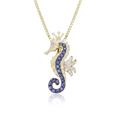 Sea Life Red Enamel White Clear CZ Fish Pendant Necklace 925 Sterling Silver