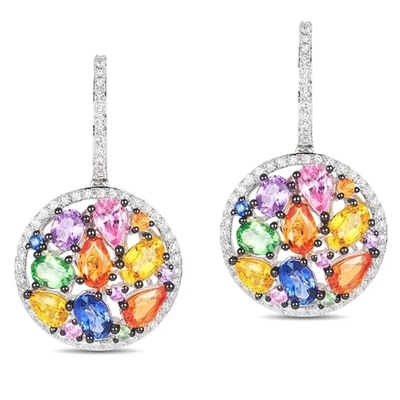 New design 925 Sterling Silver Oval Multi Color Cubic Zirconia CZ Fashion Tennis Bracelet for Women