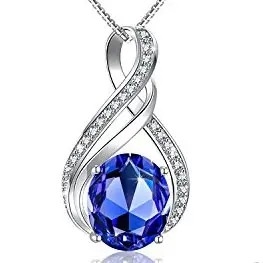 925 Sterling Silver Ring Pendant Earring Halo Oval Shape Tanzanite Jewelry Sets