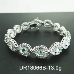 Pear Cut Tanzanite Silver Amazing Quality Bracelet For Women