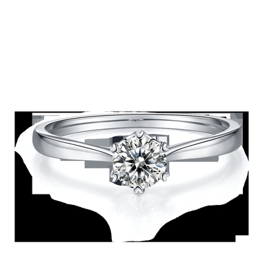 0.5ct  Shape Hexgonal  Lab Diamond Jewelry With Silver Women Ring