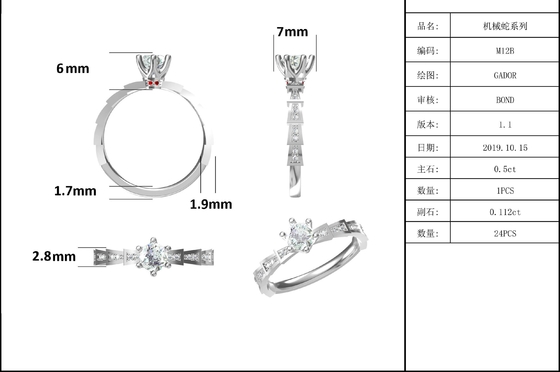 White Moissanite Unique Sytle And  Sapphire Platineve Diamonds Jewelry Women Ring
