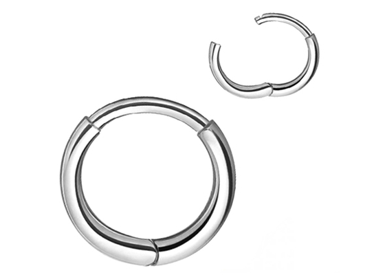 ODM Gold Huggie Hoop Earrings , Classic Round Cartilage Stud Earrings OEM