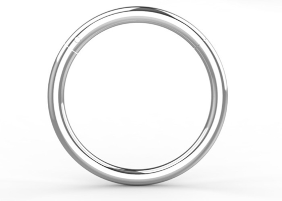 Hinged Segment 18K Gold Nose Piercing Classic 6-12mm Dimension