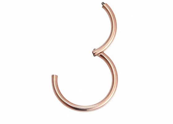 OEM 8mm Septum Ring , Nose Septum Jewelry For Anniversary Gift