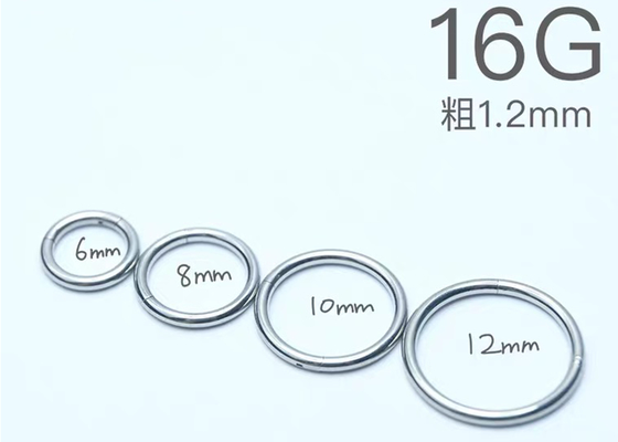 OEM 8mm Septum Ring , Nose Septum Jewelry For Anniversary Gift