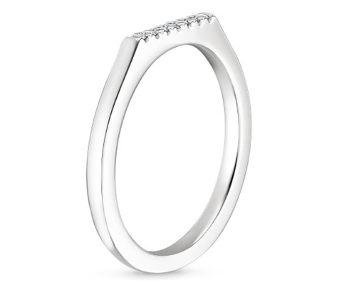 1.3mm 0.07carat 925 Sterling Silver Moissanite Engagement Rings for Women