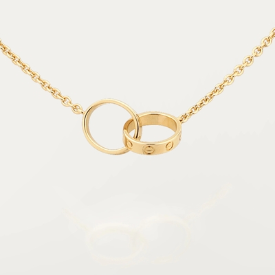 weight 6.8g 18K Solid Gold Jewellery Necklace 8mm Inner diameter 44cm Chain Lenght