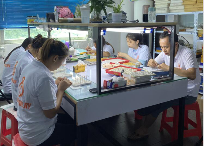Guangzhou K Gold Jewelry Co., Ltd. factory production line 2